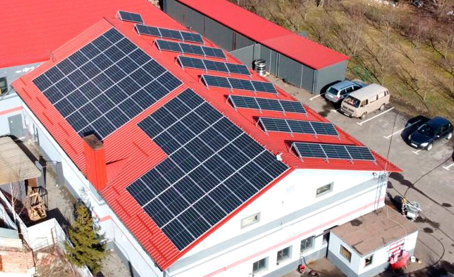 Сонячна електростанція для економії на власних потребах електроенергії